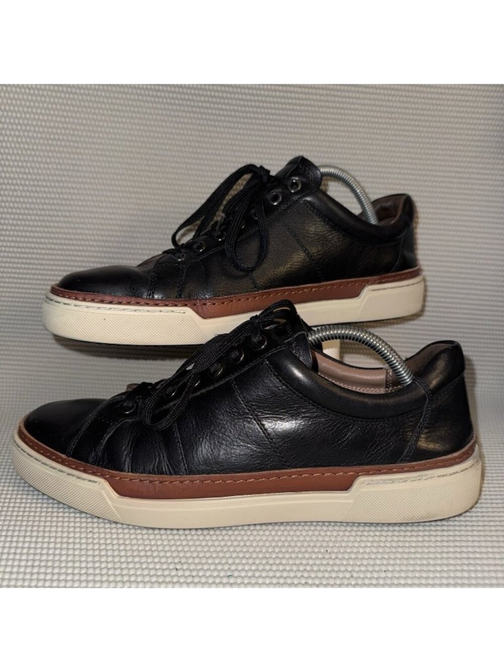 Allen Edmonds Porter City Black Leather Derby Buisness Sneakers Men’s Size 10D